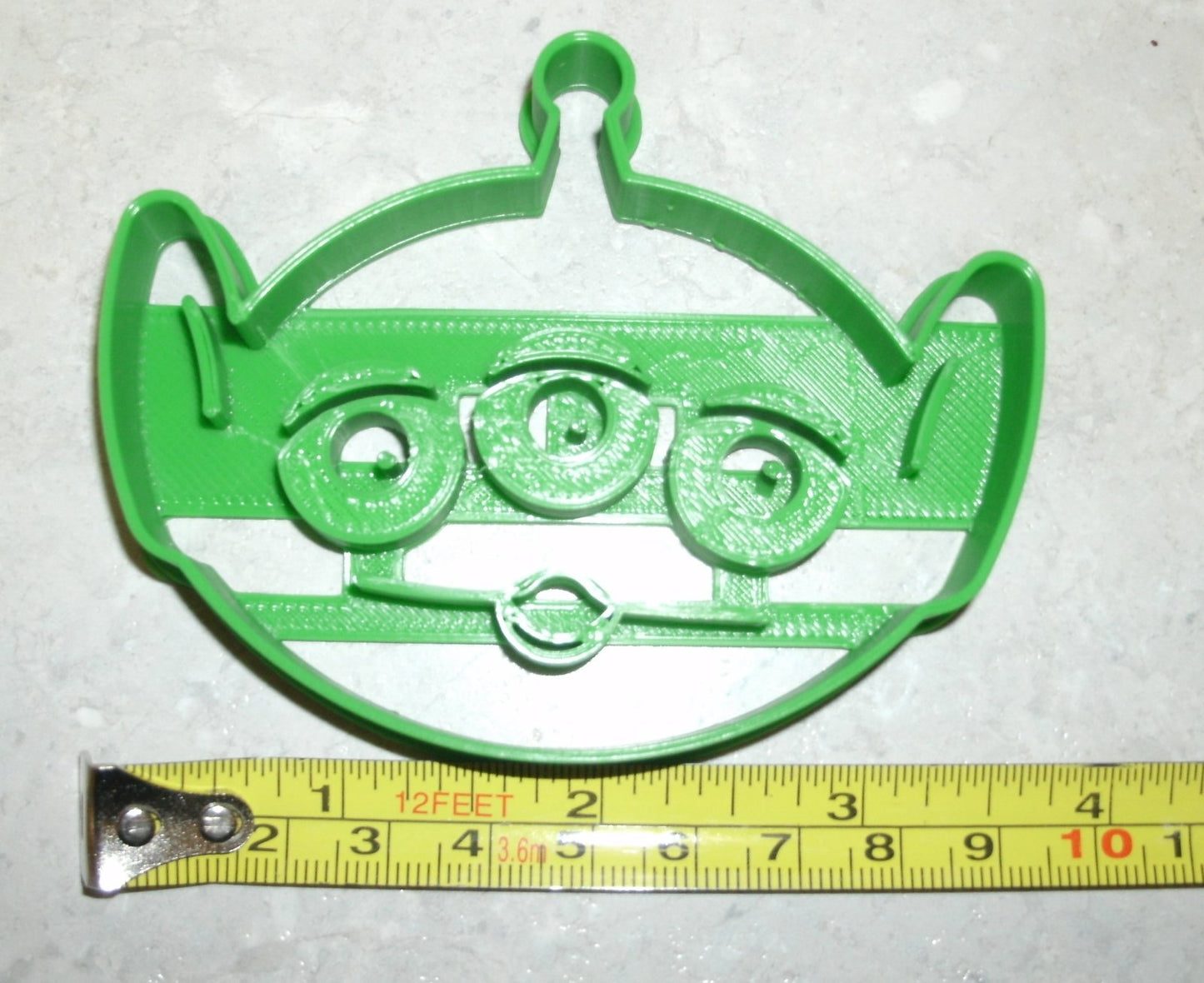 Alien Little Green Man Toy Story Movie Cookie Cutter Made In USA PR724