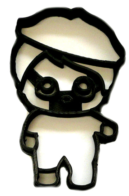 Beatnik Babe Black Beret Surprise Doll Cookie Cutter Made In USA PR2511