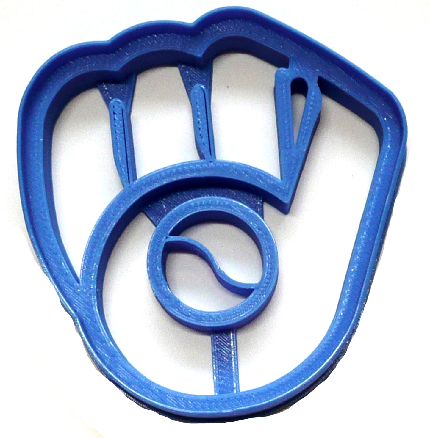 6x Milwaukee Brewers Fondant Cutter Cupcake Topper 1.75 IN USA FD2274