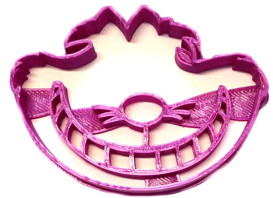 6x Cheshire Cat Alice Fondant Cutter Cupcake Topper 1.75 IN USA FD2345