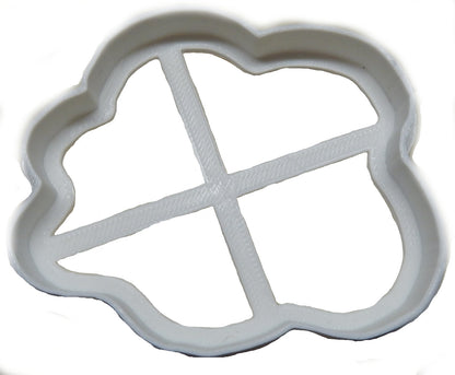 Eggs Egg Scrambled Breakfast Food Cloud Shape Cookie Cutter Made In USA PR2176