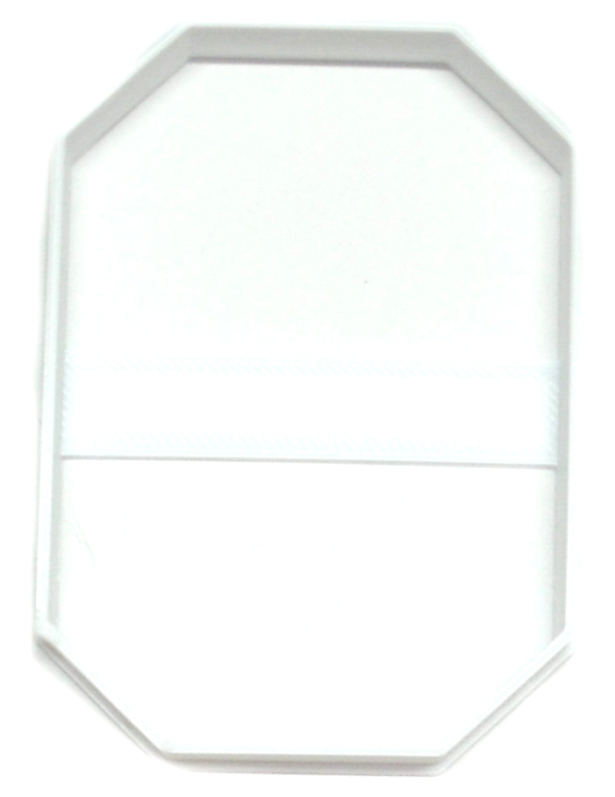 Emerald Cut Outline Shape Gem Crystal Cookie Cutter Made In USA PR2685