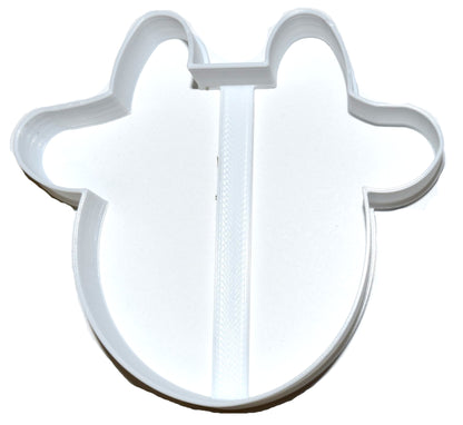 Goat Face Horned Farm Mountain Animal Sheep Cookie Cutter Made In USA PR2649
