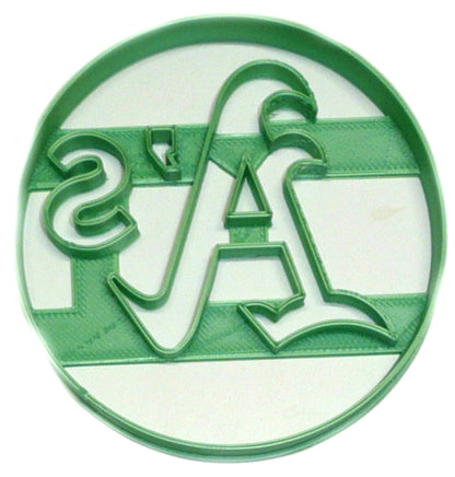 Oakland Athletics As Logo Baseball Sports Cookie Cutter Made In USA PR2573