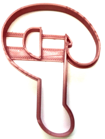 Philadelphia Phillies P Letter Baseball Cookie Cutter Made In USA PR2542