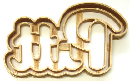 University of Pittsburgh Pitt Word Cookie Cutter Made In USA PR2681