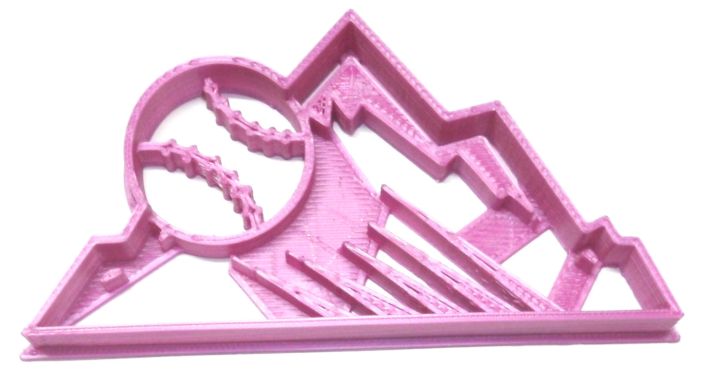 Colorado Rockies Logo MLB Baseball Sports Cookie Cutter Made In USA PR2583