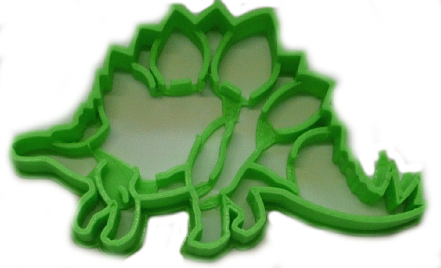 6x Stegosaurus Dinosaur Fondant Cutter Cupcake Topper 1.75 IN USA FD2398