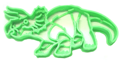 Triceratops Detailed 3 Horned Dinosaur Cookie Cutter Made In USA PR2399