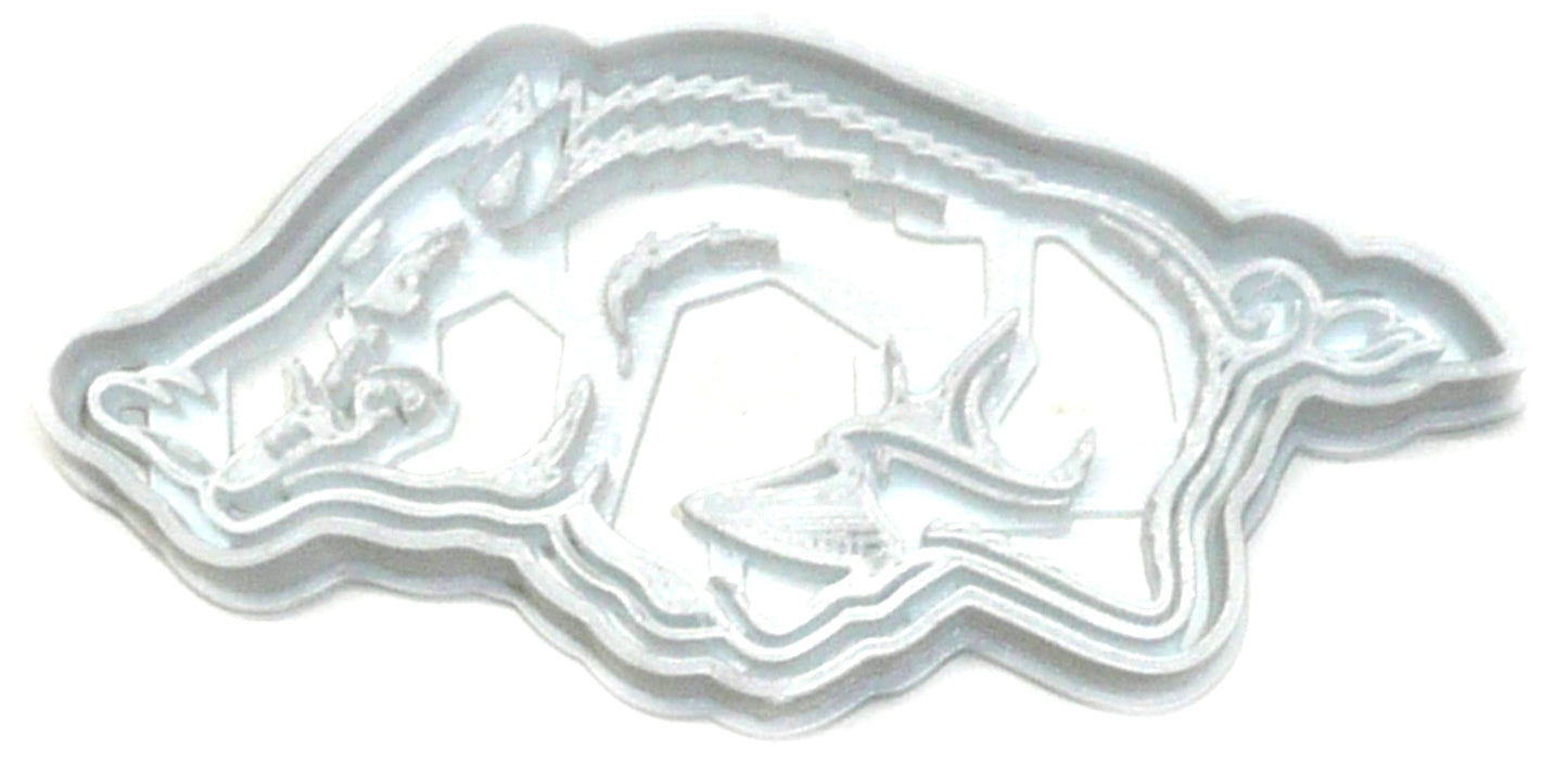 Razorbacks University Of Arkansas Cookie Cutter Made In USA PR2683
