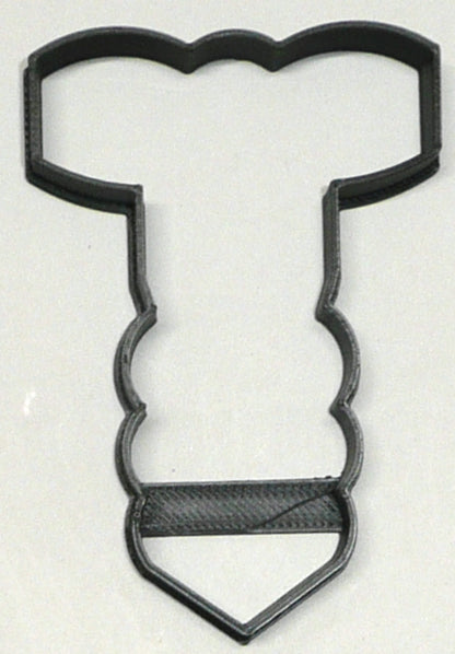 Corkscrew Cork Screw Wine Bottle Opener Winery Cookie Cutter Made In USA PR2948