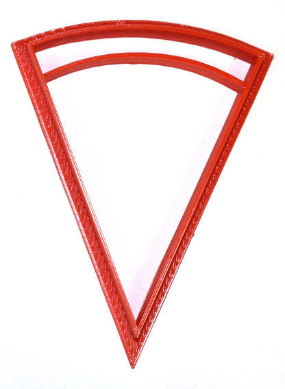 6x Pizza Slice Fondant Cutter Cupcake Topper 1.75 IN USA FD833