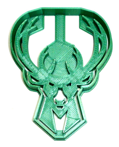 Milwaukee Bucks Basketball Team Sports Cookie Cutter Made In USA PR2751