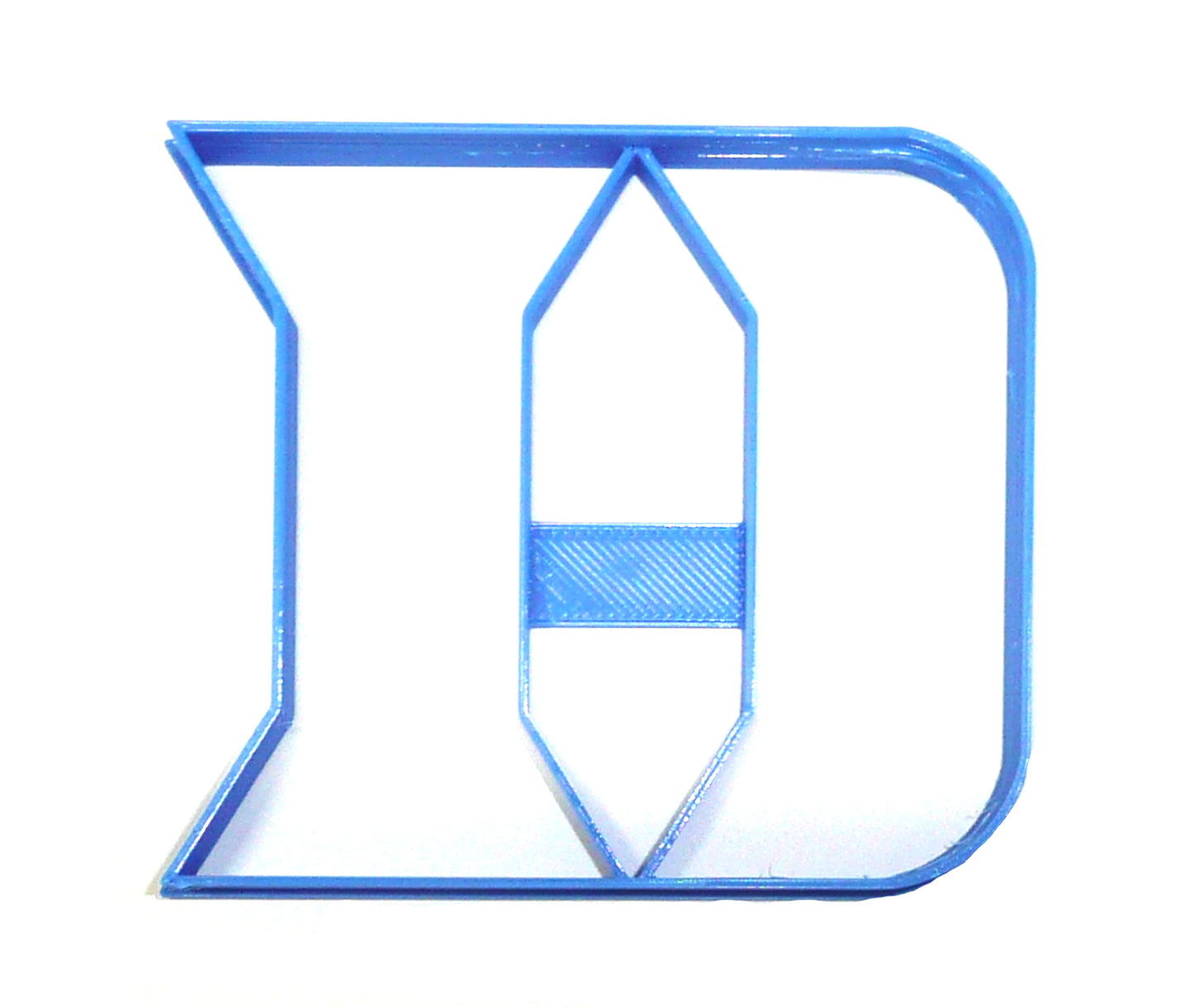 Duke University Blue Devils D Logo Sports Cookie Cutter Made In USA PR2446