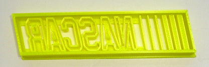 Nascar Stock Car Racing Victory Lane Cookie Cutter Made In USA PR2604