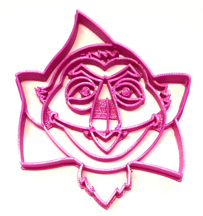 6x Count Von Count Face Fondant Cutter Cupcake Topper 1.75 IN USA FD2252