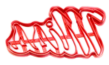 Ole Miss Word University of Mississippi Cookie Cutter Made In USA PR2679
