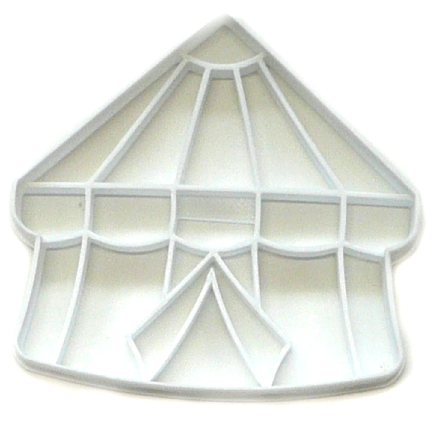 Circus Tent Carnival Stripes Big Top Striped Cookie Cutter Made In USA PR2965
