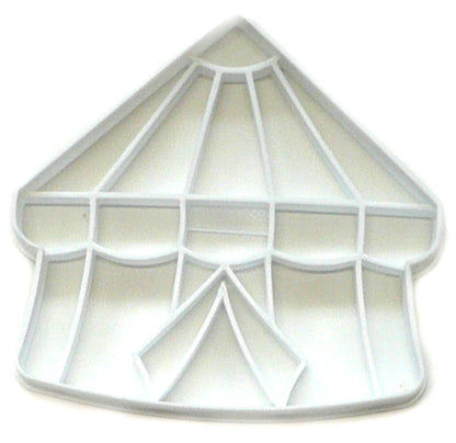 Circus Tent Carnival Stripes Big Top Striped Cookie Cutter Made In USA PR2965