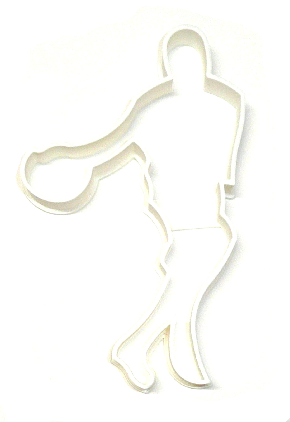Basketball Player Ball Dribble Outline Cookie Cutter Made In USA PR2414