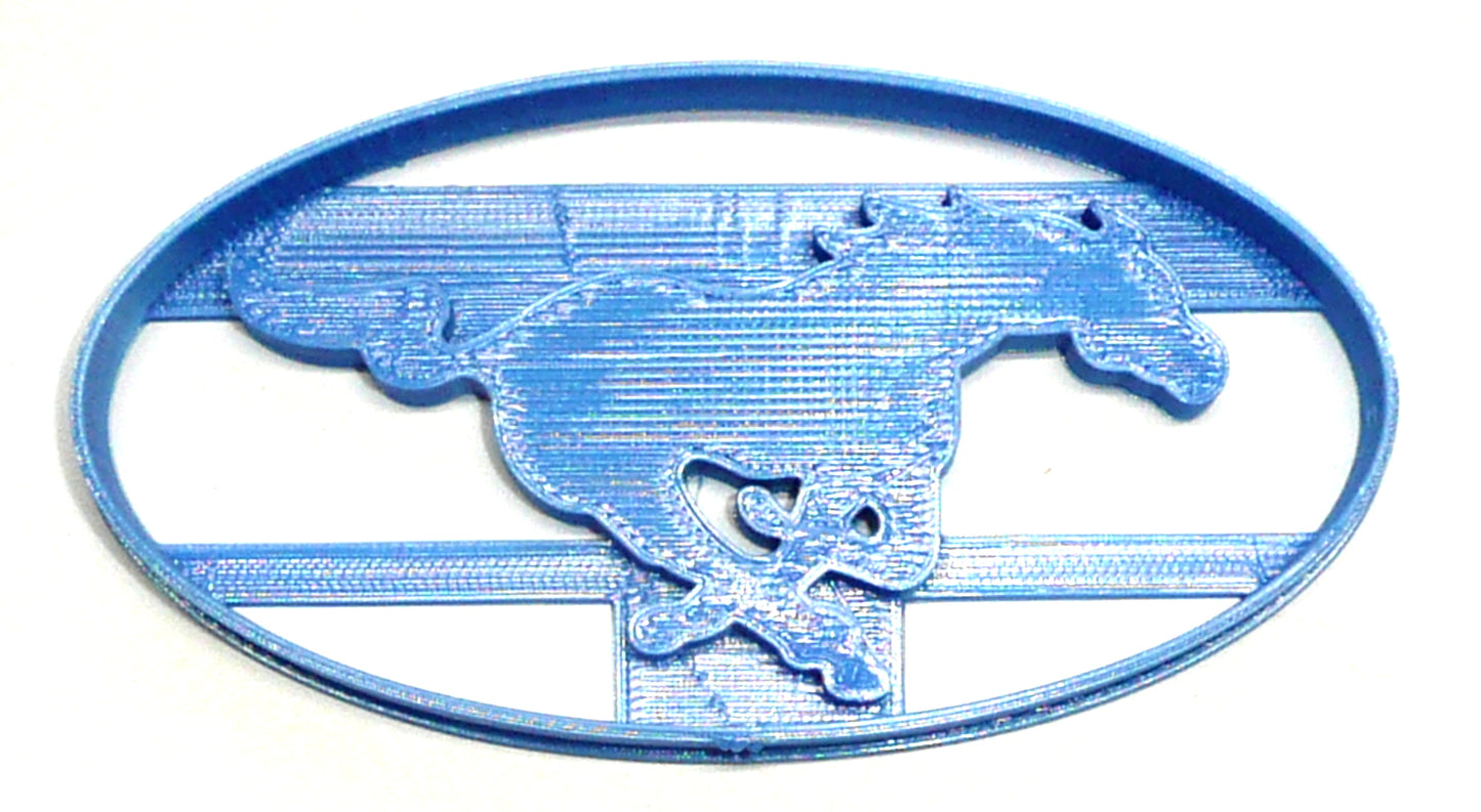 Mustang Horse Sports Car Vehicle Logo Cookie Cutter Made In USA PR2670
