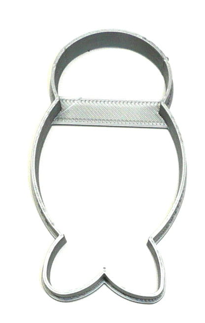 Baby Mermaid Aquatic Ocean Creature Cookie Cutter Made In USA PR2656