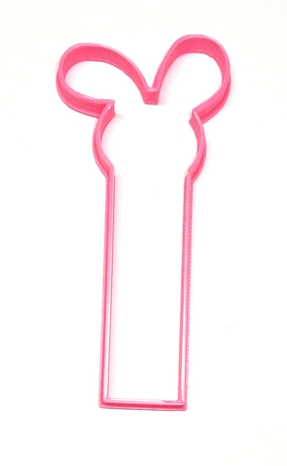 Easter Bunny Rabbit Ears Pez Dispenser Theme Cookie Cutter Made In USA PR2432