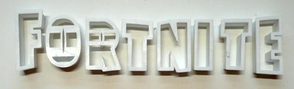 Fortnite Letters 8 piece Video Game Cookie Cutter Made In USA PR2847
