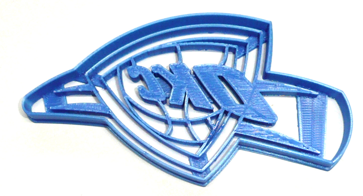 Oklahoma City Thunder Basketball Team Cookie Cutter Made In USA PR2746