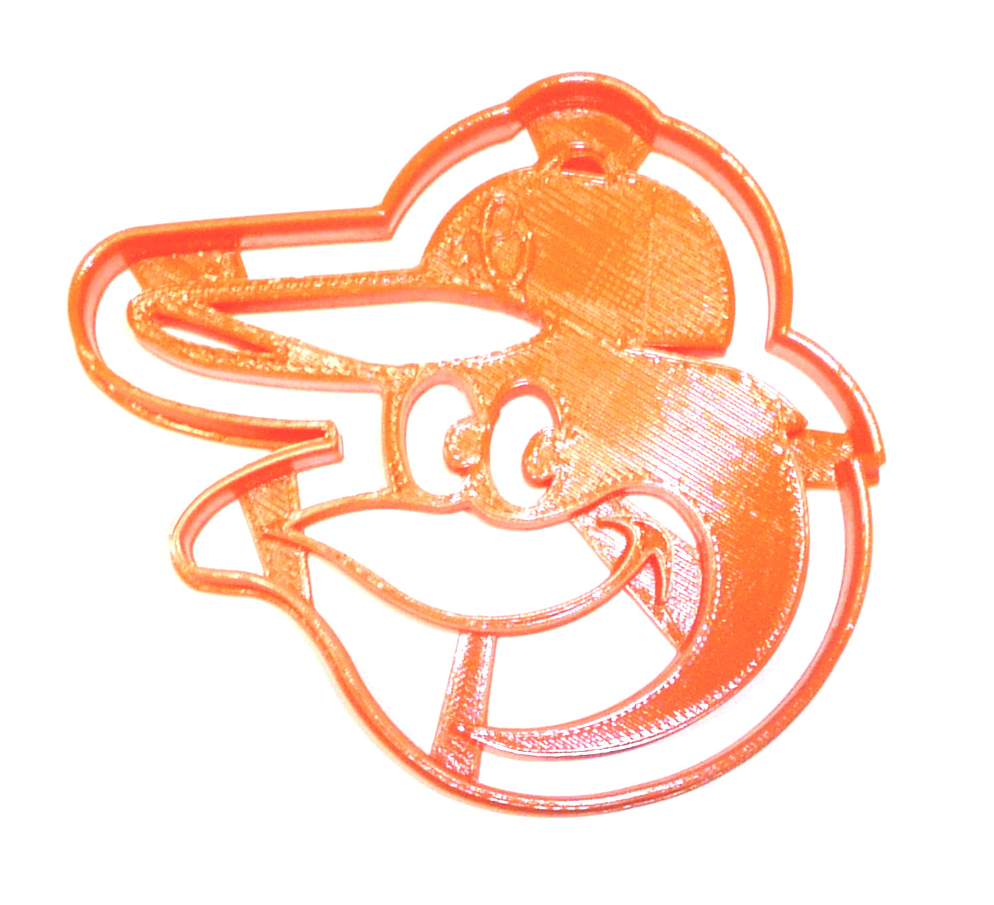 6x Baltimore Orioles Bird Fondant Cutter Cupcake Topper 1.75 IN USA FD2352