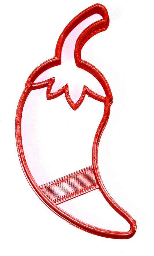 6x Chili Pepper Fondant Cutter Cupcake Topper 1.75 IN USA FD634