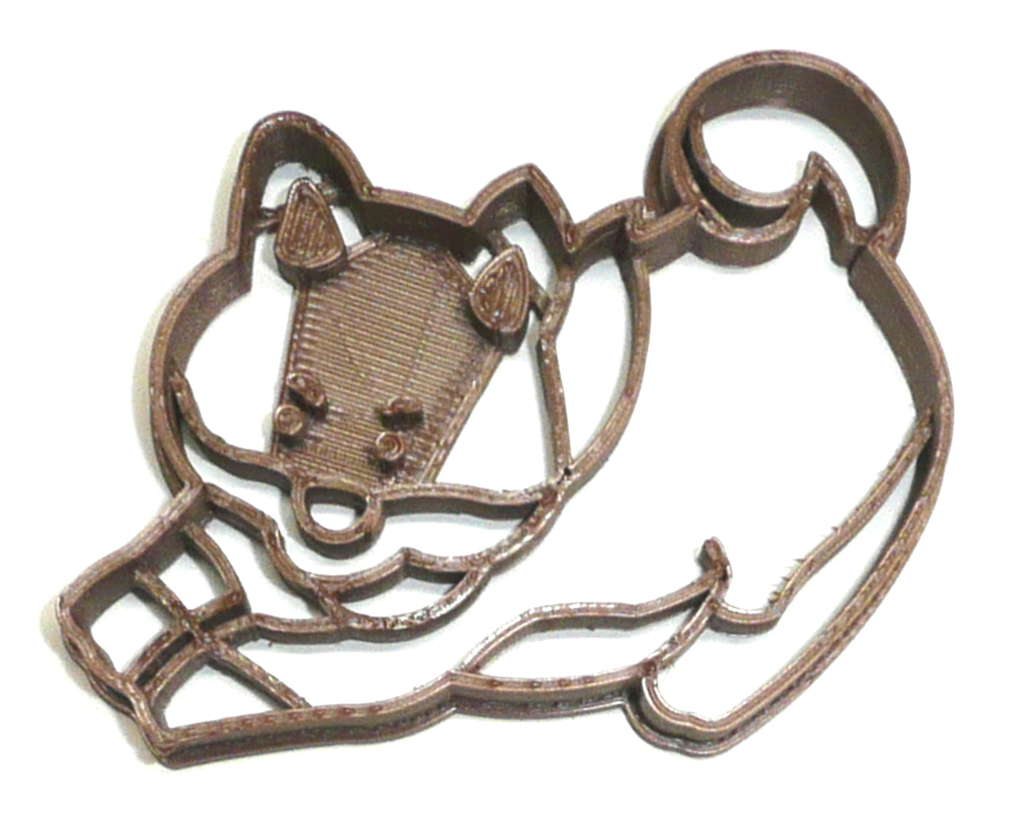 Stretching Corgi Dog Puppy Breed Pembroke Welsh Cookie Cutter Made In USA PR2476
