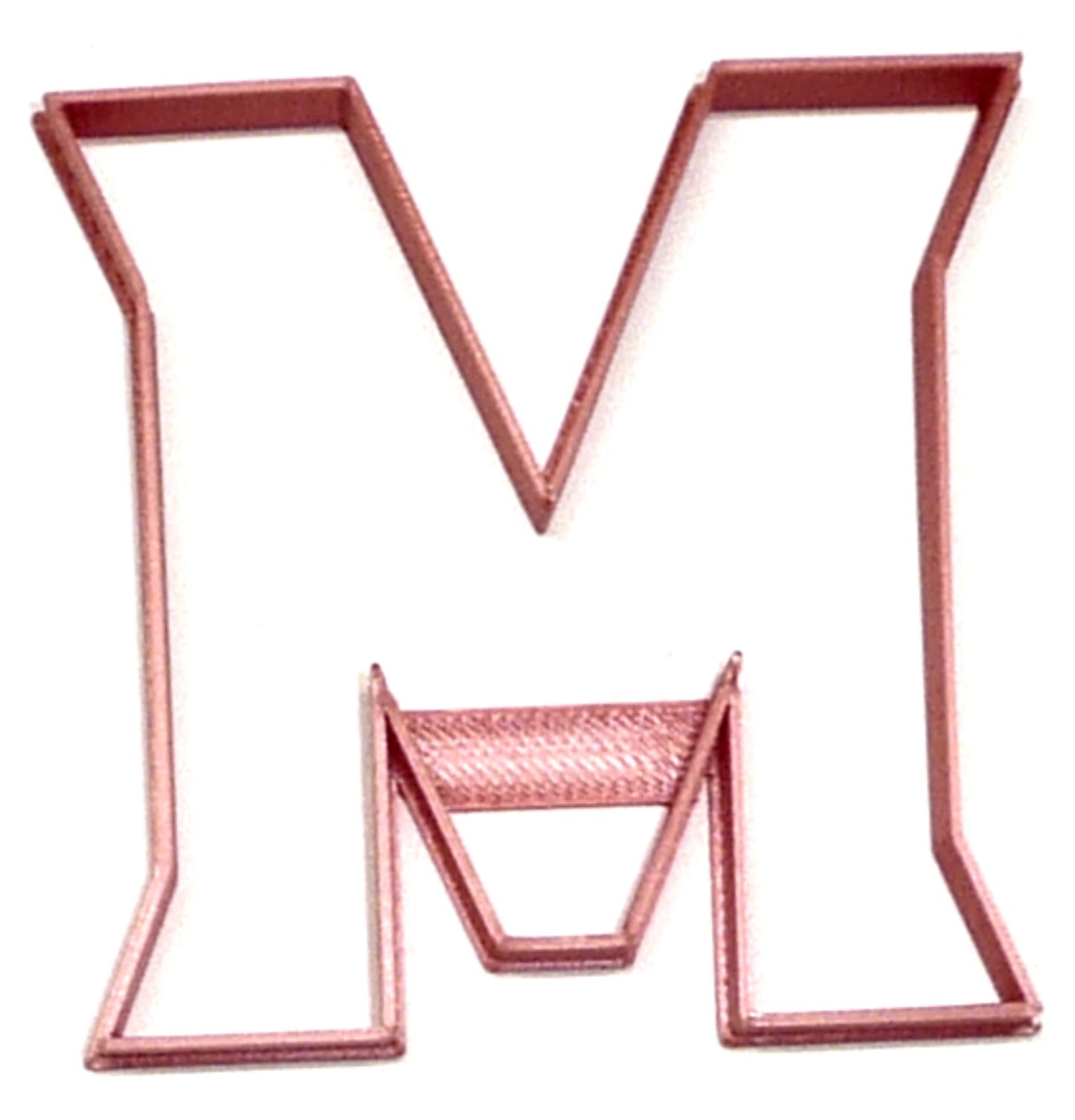 University of Maryland Terps Terrapins M Letter Cookie Cutter Made In USA PR2936