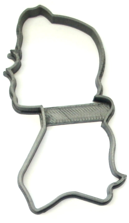 Belle Silhouette Beauty and The Beast Movie Cookie Cutter Made In USA PR2919