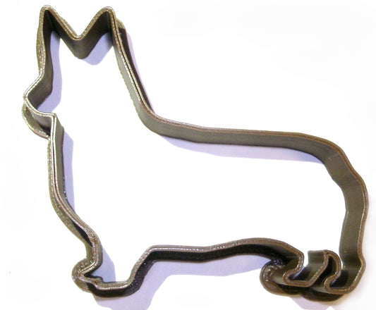 6x Corgi Welsh Dog Fondant Cutter Cupcake Topper 1.75 IN USA FD552