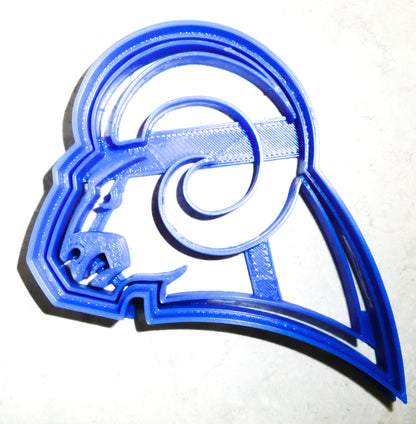 Los Angeles Rams NFL Football Logo Cookie Cutter Made In USA PR977