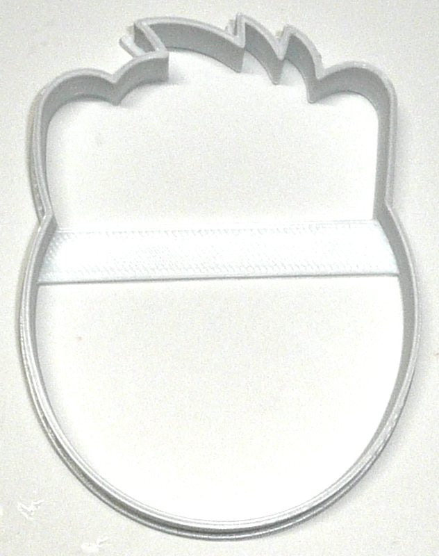 Zebra Outline Face Zoo Animal African Safari Cookie Cutter Made In USA PR2623