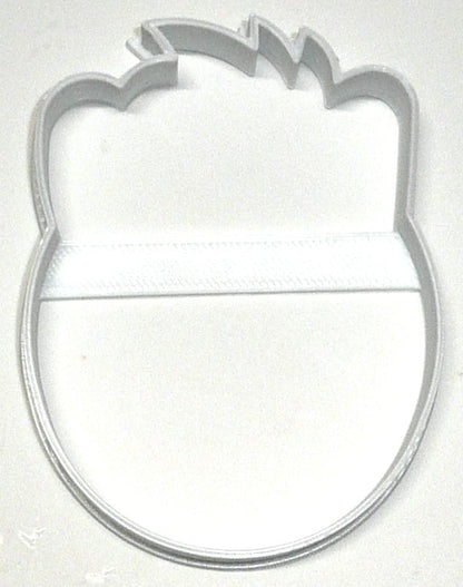 Zebra Outline Face Zoo Animal African Safari Cookie Cutter Made In USA PR2623