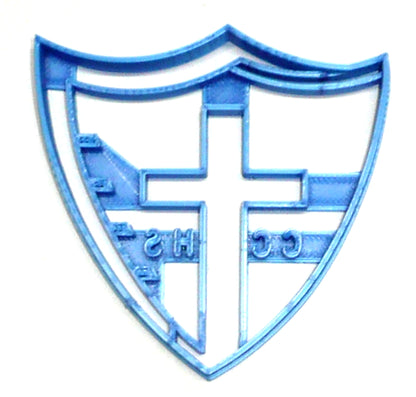 Covenant Christian HS Indiana Shield Cookie Cutter Made In USA PR2721