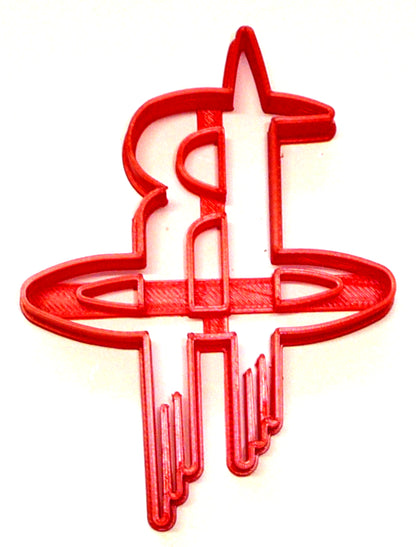 Houston Rockets R Logo Basketball Team Cookie Cutter Made In USA PR2837