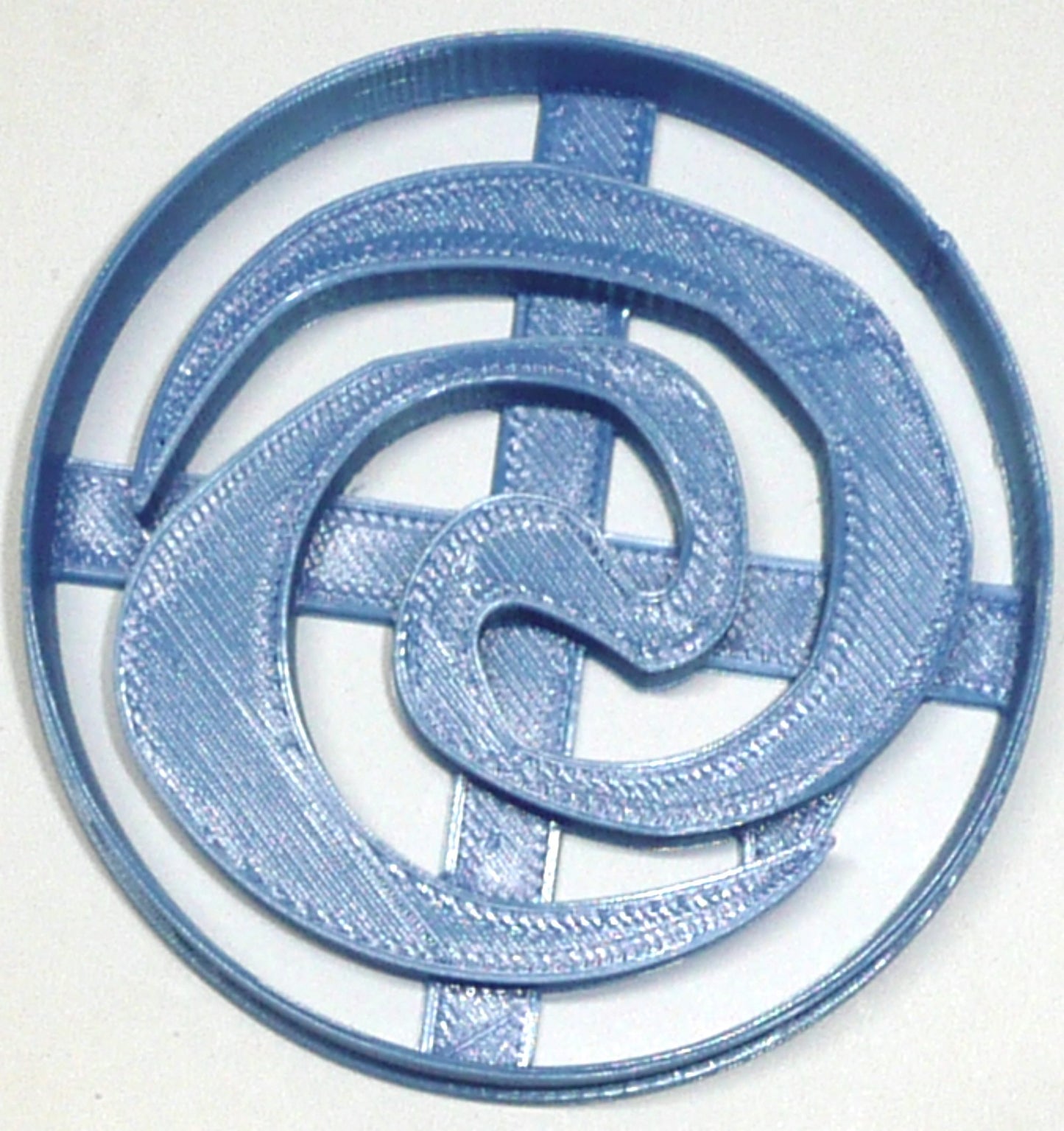 Spiral Swirl Symbol from Moana Kids Movie Cookie Cutter Made In USA PR2658