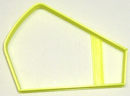 Slice Of Cheese Pie Food Wedge Treat Dessert Cookie Cutter Made In USA PR2949