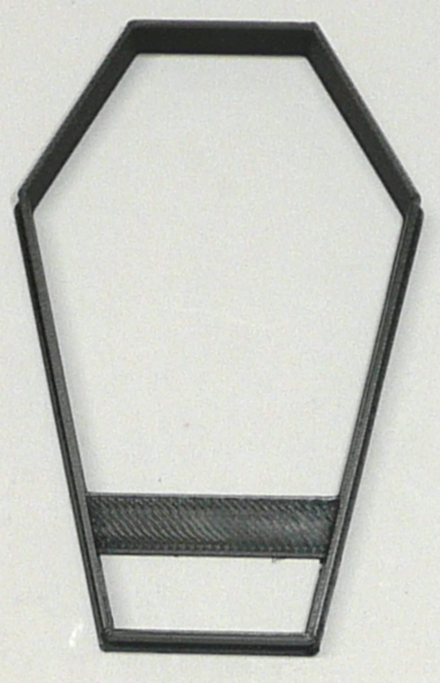 Coffin Halloween Haunted House Or Sleeping Bag Cookie Cutter Made In USA PR2945