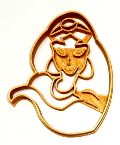 Jasmine Princess Face Aladdin Movie Character Cookie Cutter Made In USA PR2880