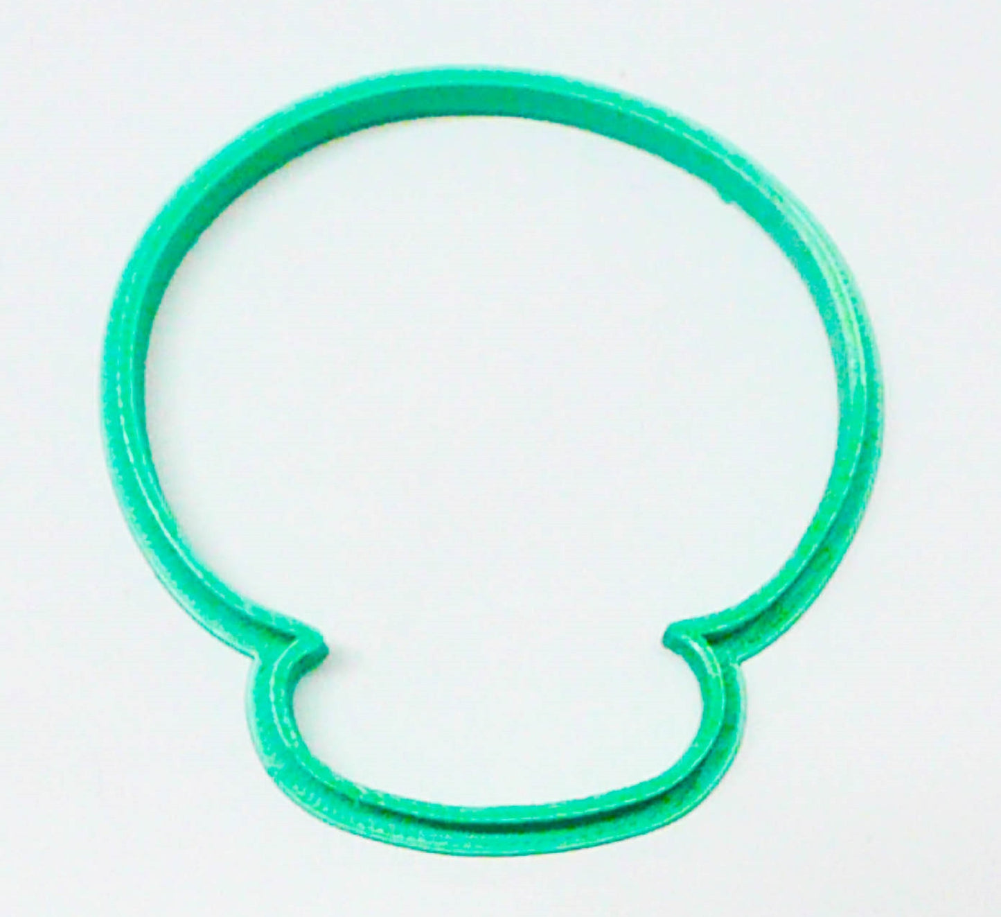 Alien Head Outline Little Green Men Cookie Cutter Made In USA PR2018