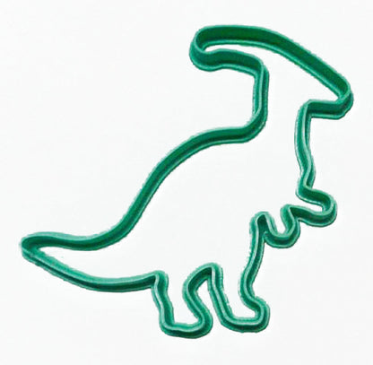 Parasaurolophus Dinosaur Outline Dino Lizard Cookie Cutter Made In USA PR2128