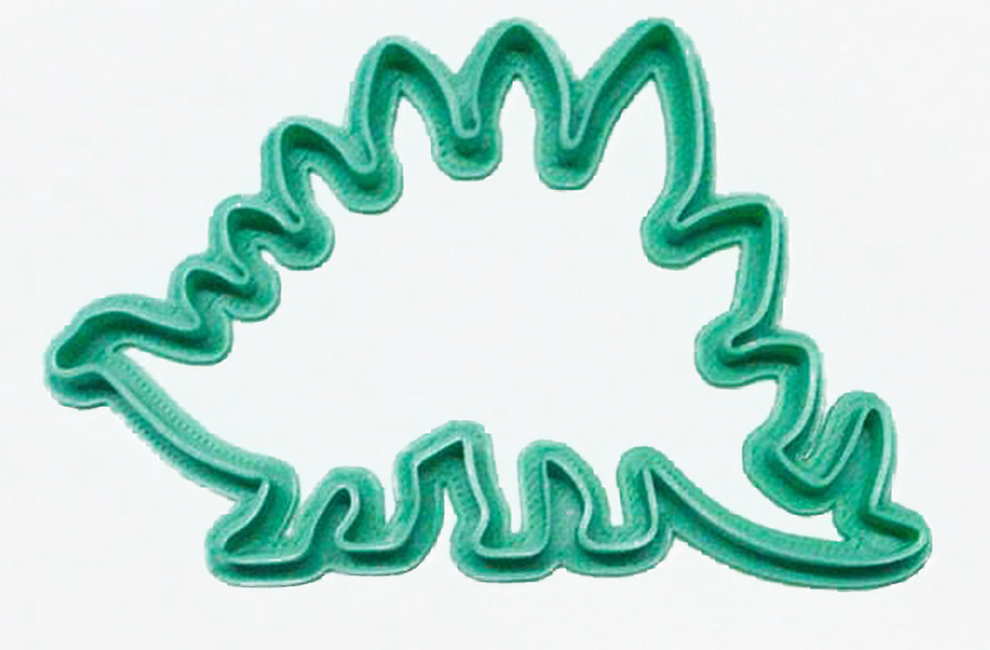 Stegosaurus Dinosaur Outline Spiked Dino Cookie Cutter Made In USA PR2131