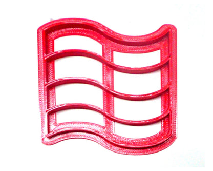 Bacon Strips Fried Pork Breakfast Sandwich Food Cookie Cutter Made In USA PR2175