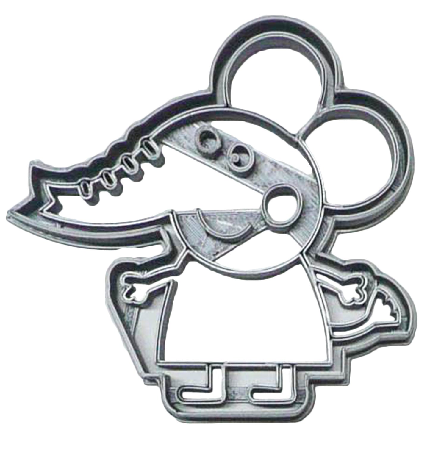 Emily Elephant Detailed Peppa Pig Cartoon Cookie Cutter Made In USA PR2643
