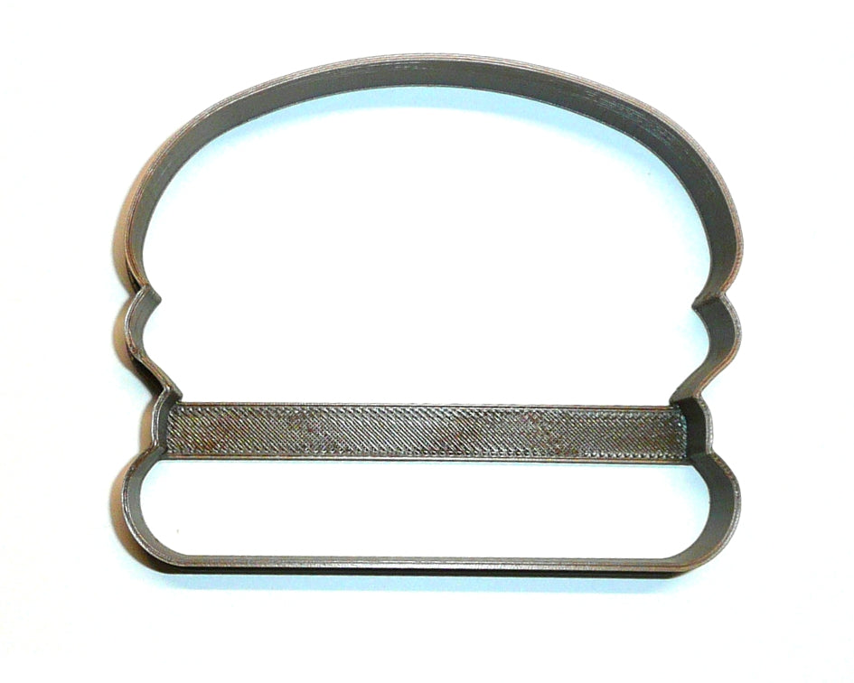 Hamburger Beef Patty Grilled Burger Sandwich Cookie Cutter Made In USA PR2902